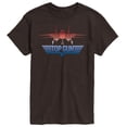 thumbnail image 1 of Top Gun - Top Gun Fighter Jet Logo - Men's Short Sleeve Graphic T-Shirt, 1 of 4