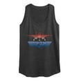 thumbnail image 1 of Top Gun - Top Gun Fighter Jet Logo - Women's Racerback Tank Top, 1 of 5