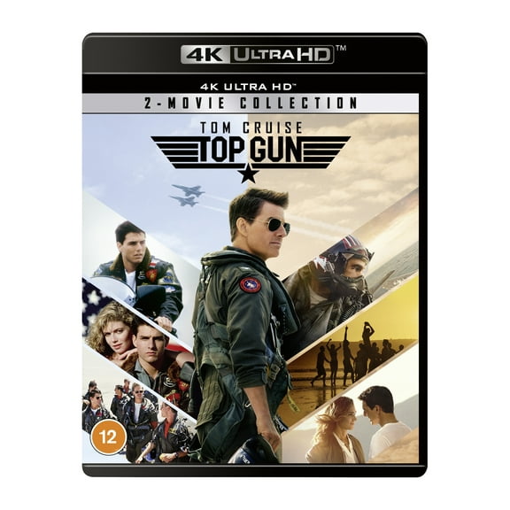 Top Gun/Top Gun: Maverick (4K Ultra HD) Ed Harris Anthony Edwards Michael Ironside Miles Teller
