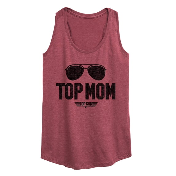 Top Gun - Top Mom - Women's Racerback Graphic Tank