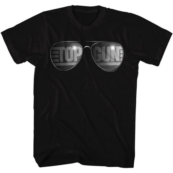 Top Gun Top Shades Black Adult T-Shirt 5Xl