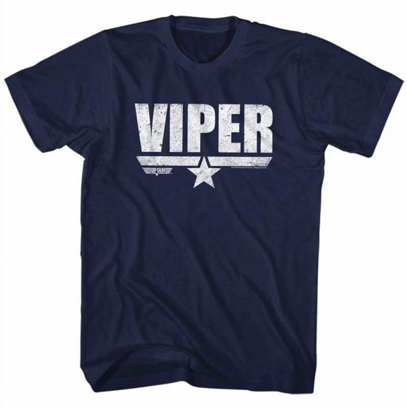 TOP GUN-VIPER-NAVY ADULT S/S TSHIRT-XT