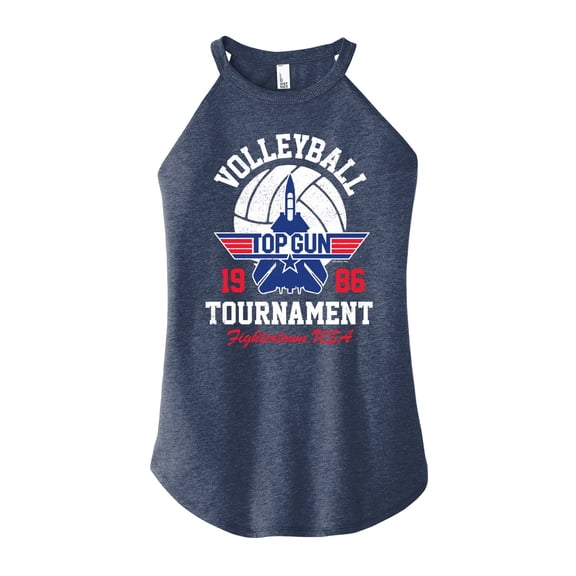 Top Gun - Volleyball Tournament - Juniors High Neck Tank Top
