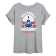 thumbnail image 1 of Top Gun - Volleyball Tournament - Women's Oversized T-Shirt, 1 of 5