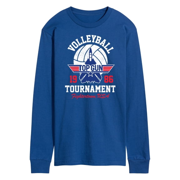 Top Gun - Volleyball Tournament - Men's Long Sleeve Graphic T-Shirt
