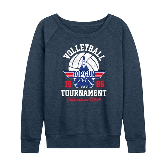 Top Gun - Volleyball Tournament - Women's Lightweight French Terry Long Sleeve Shirt