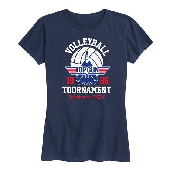 Top Gun - Volleyball Tournament - Women's Short Sleeve Graphic T-Shirt