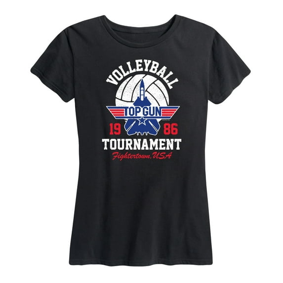 Top Gun - Volleyball Tournament - Women's Short Sleeve Graphic T-Shirt