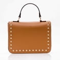 thumbnail image 1 of Top Handle Flap Satchel Camel, 1 of 8