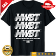 thumbnail image 1 of Top Hard Work Beats Talent From The Driveway HWBT Multi Logo T-Shirt, NEW INSTOCK-TH71026, 1 of 2