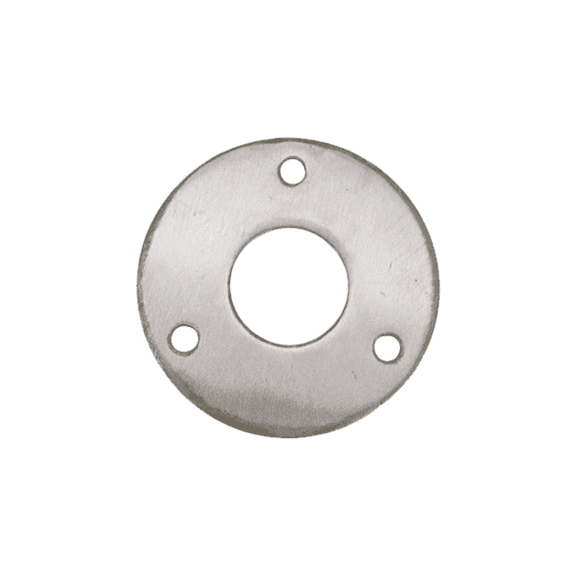 Top Hardware Stainless Steel 316 Grade Base Flange Plate for 1-1/2' and 2" OD Round Pipe Rail Tubing