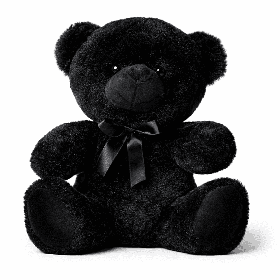 Top Hat Black 9 Inch Teddy Bear Plush Colorama Plus+ Stuffed Animal Soft Toy