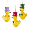 thumbnail image 1 of Top Hat Chicks German Wood Christmas Easter Ornament Set of 3 Decorations, 1 of 3