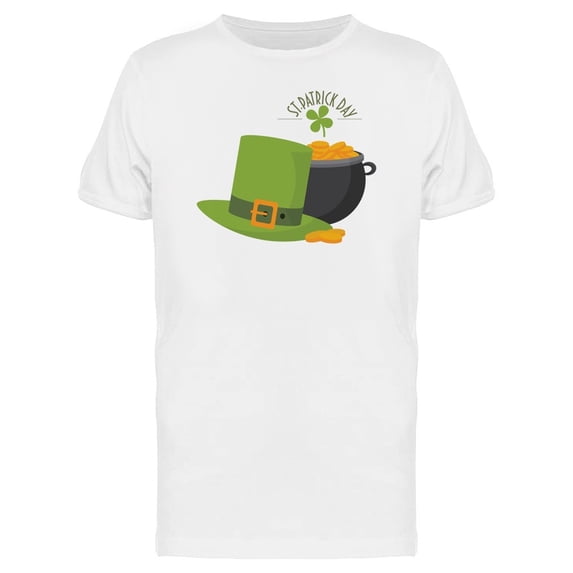 Top Hat & Gold Pot Patricks Tee Men's -Image by Shutterstock
