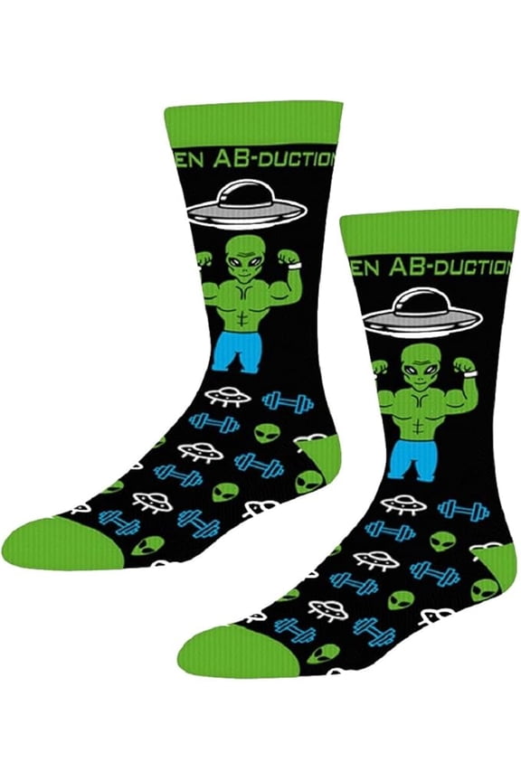 Men's Novelty Sock (Alien AB-duction)