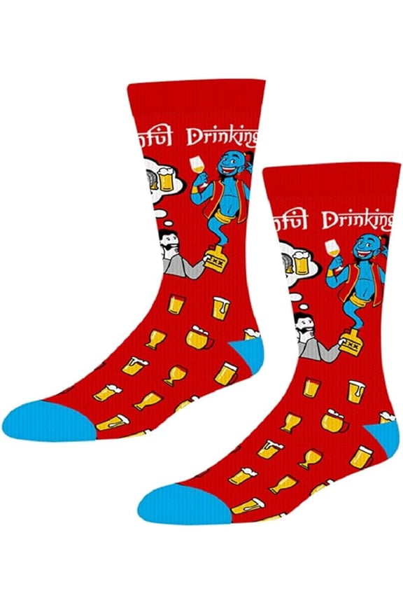 Men's Novelty Sock (Wishful Drinking)