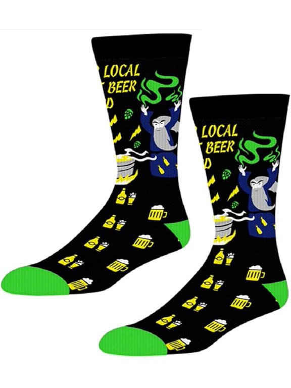 Men's Novelty Sock (Your Local Craft Beer Wizard)