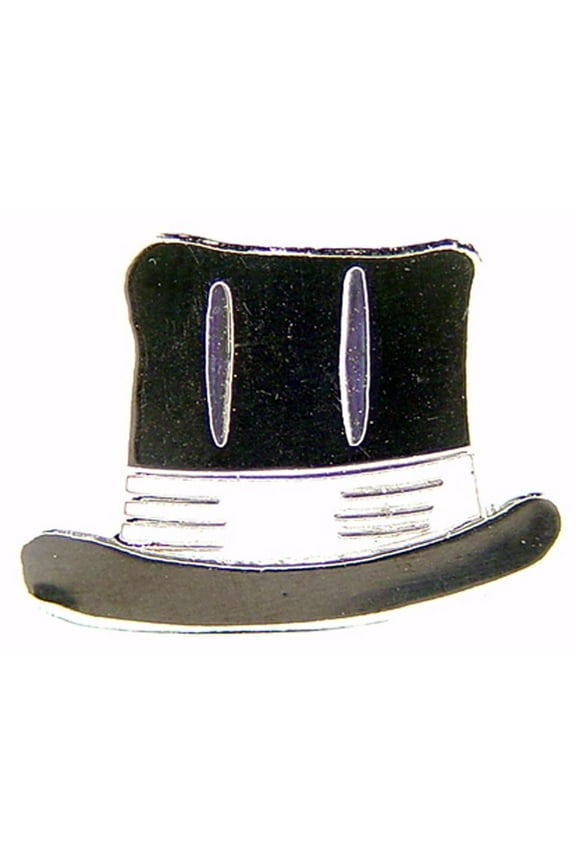 Eagle Emblems P00553 Pin - Top Hat - 1 in.