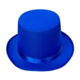 thumbnail image 1 of Top Hat Satin Costume Magician Fancy Style Party Accessory,One Size, 1 of 2