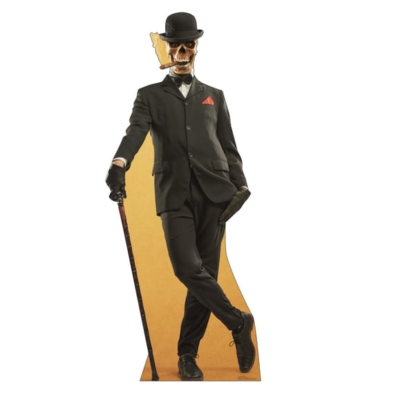 Advanced Graphics 5390 Top Hat Skeleton Cardboard Cutout