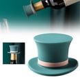 thumbnail image 1 of Top Hat Stoppers Magician Hat Stoppers Replace Cork Airtight Seal on Bottles Reusable Bottle Cover Bottle Stopper Wine Gifts Easy to Clea, 1 of 9