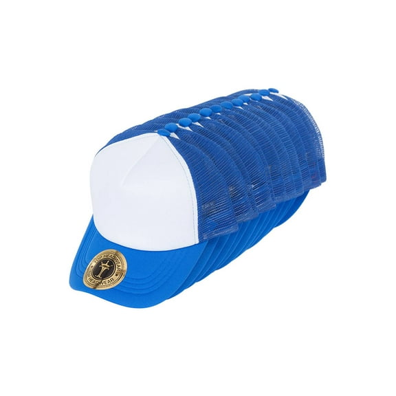 Top Headwear 1 Dozen Low Profile Trucker Foam Mesh Hat