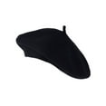 thumbnail image 1 of Top Headwear Chic 100% Wool French Beret, Navy, 1 of 3