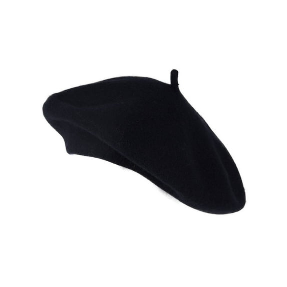 Top Headwear Chic 100% Wool French Beret, Navy