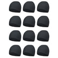 thumbnail image 1 of Top Headwear 12 pack lot Dozen Short Skull Cap Cuffless Beanies - Charcoal, 1 of 3