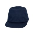 thumbnail image 1 of Top Headwear 5 Panel Hat For Men - Classic Canvas  Camper Cap, Navy, 1 of 4