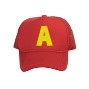 Top Headwear A Hat Costume Cosplay Snapback Mens Trucker Cap Red