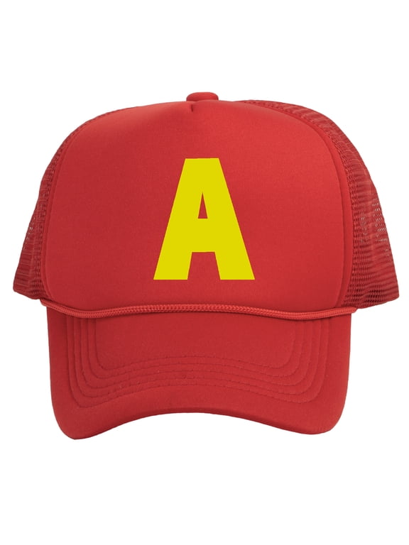 Top Headwear A Hat Costume Cosplay Snapback Mens Trucker Cap Red