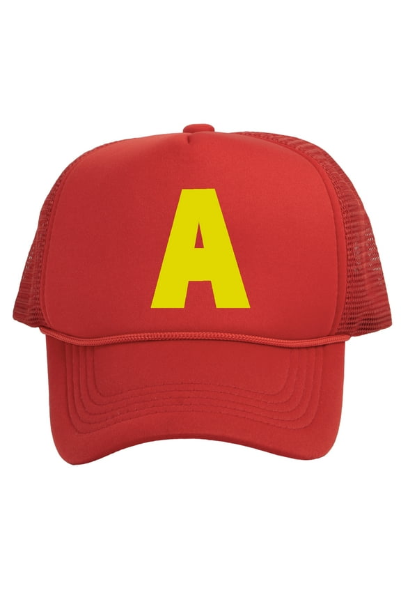 Top Headwear A Hat Costume Cosplay Snapback Mens Trucker Cap Red