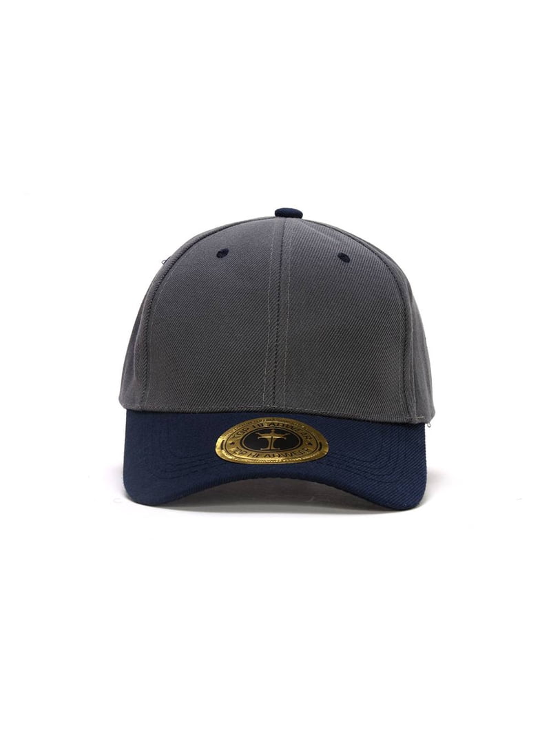 Top Headwear Adjustable Baseball Cap - Dark Grey/Navy  display picture 3