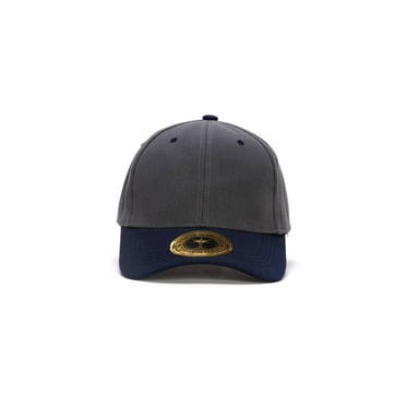 TREBOL Black/Grey Baseball Cap - Adjustable Snapback Hat For Men