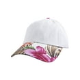 thumbnail image 1 of Top Headwear Adjustable Floral Print Cap - White/Pink, 1 of 4