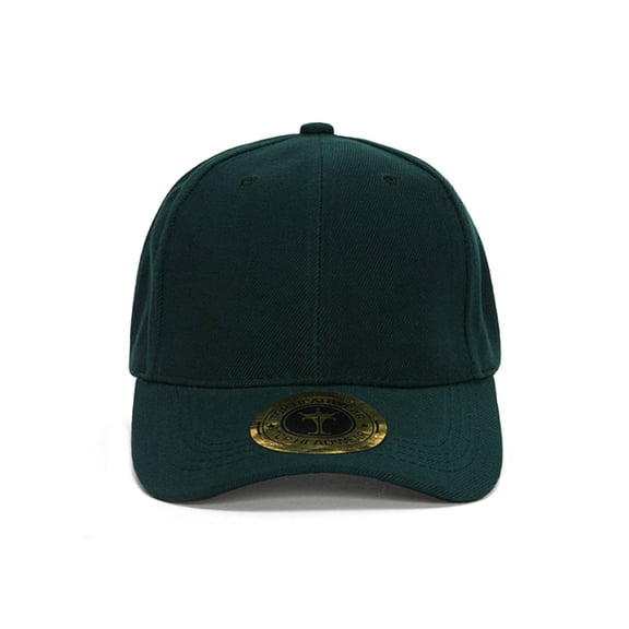 Top Headwear Adjustable Hook and Loop Closure - Forest Green