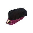 thumbnail image 1 of Top Headwear Adjustable Structured Plaid Bill Hat 12 LOT - Black/Hot Pink, 1 of 5