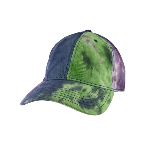 Top Headwear Adjustable Tie-Dyed Dad Hat - Purple Passion
