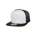 thumbnail image 1 of Top Headwear Adjustable Trucker Caps - Black/White, 1 of 3