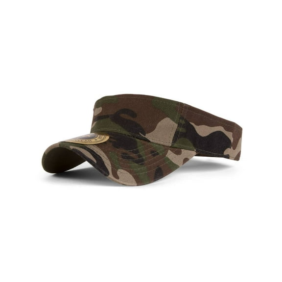 Top Headwear Adjustable Visor - Camo