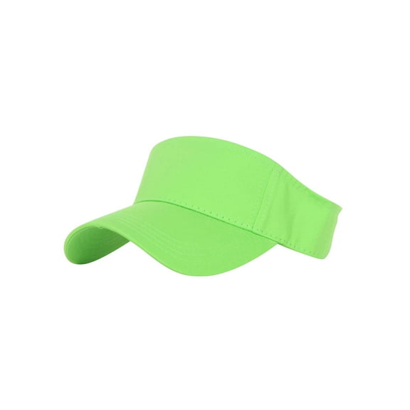 Top Headwear Adjustable Visor - Lime Green