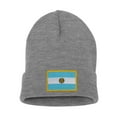 thumbnail image 1 of Top Headwear Argentina Beanie - Men's Womens Long Winter Cuff Beanie Cap, Heather Grey, 1 of 1