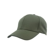 Top Headwear Athletic Moisture Wicking Adjustable Baseball Hat - Olive