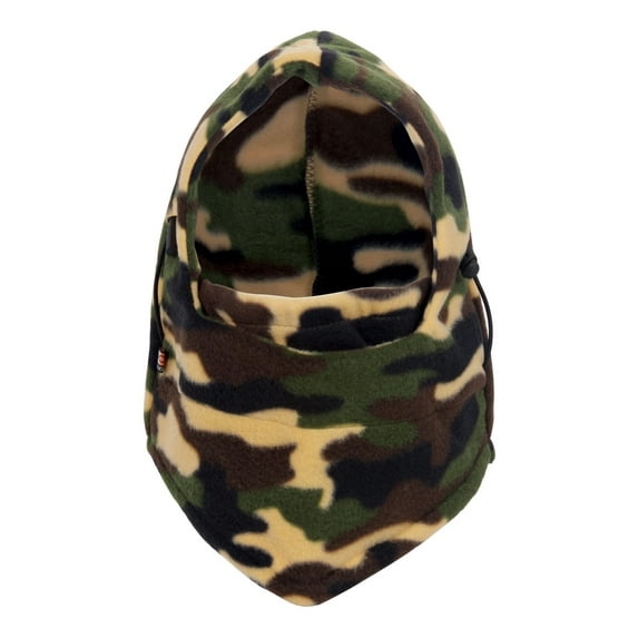 Top Headwear Balaclava Full Face Hoodie Ski Mask - Camouflage