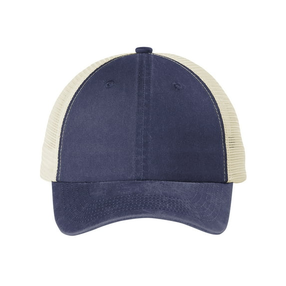 Top Headwear Beachside Adjustable Mesh Cap - Denim Blue