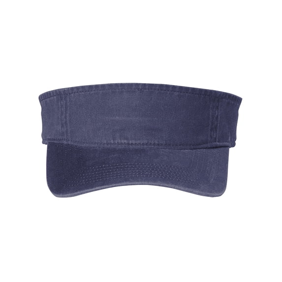 Top Headwear Beachside Adjustable Visor - Denim Blue