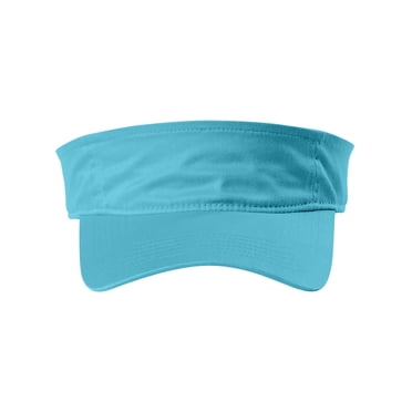 TOP HEADWEAR Solid Sports Visor – Adjustable Hook & Loop, UV Protection, Unisex