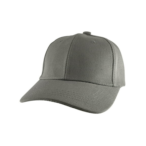 Top Headwear Blank Kids Youth Baseball Hat, Grey