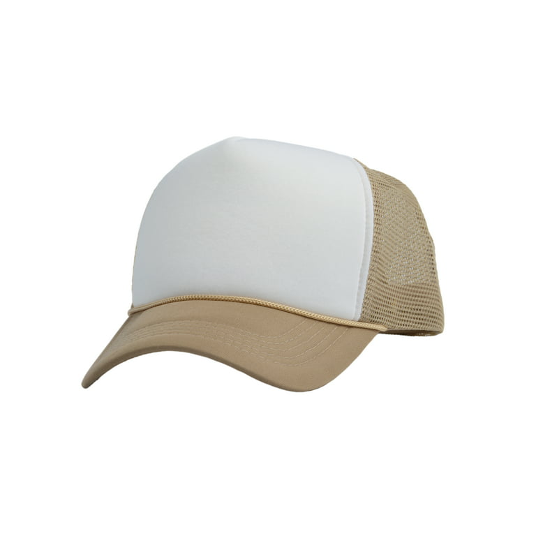 Top Headwear Blank Trucker Hat - Mens Trucker Hats Foam Mesh